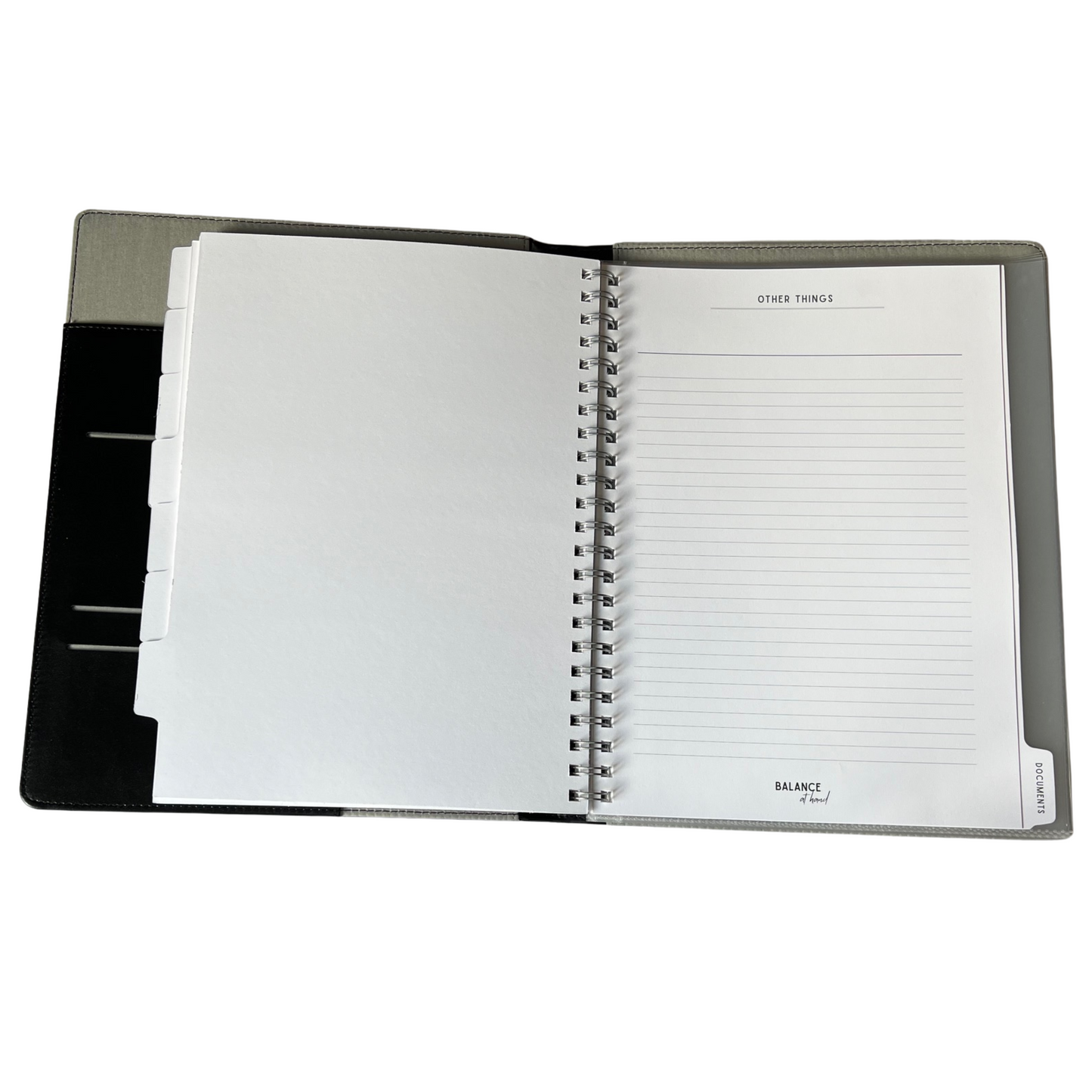 The Important Life Document Folder - Black