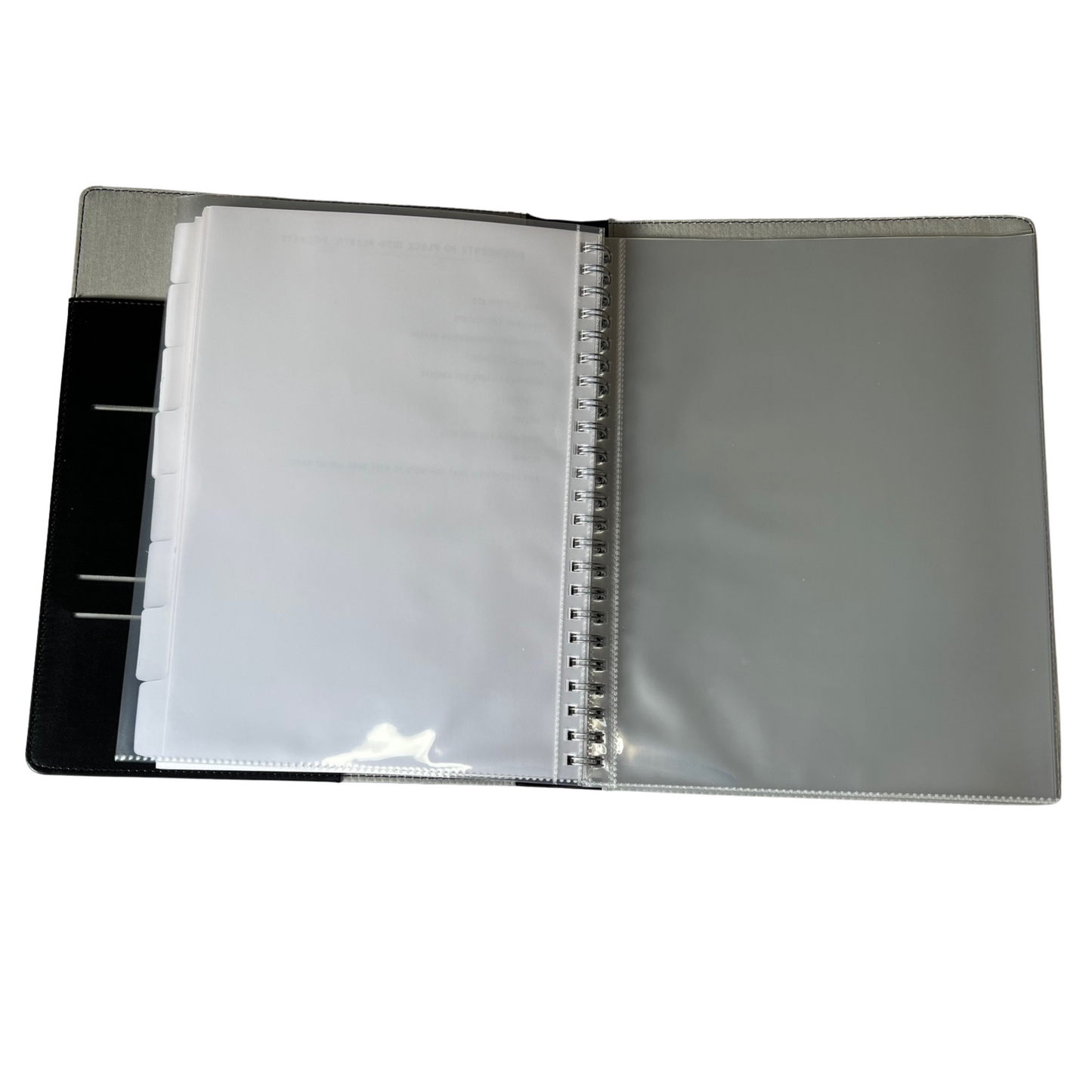 The Important Life Document Folder - Black