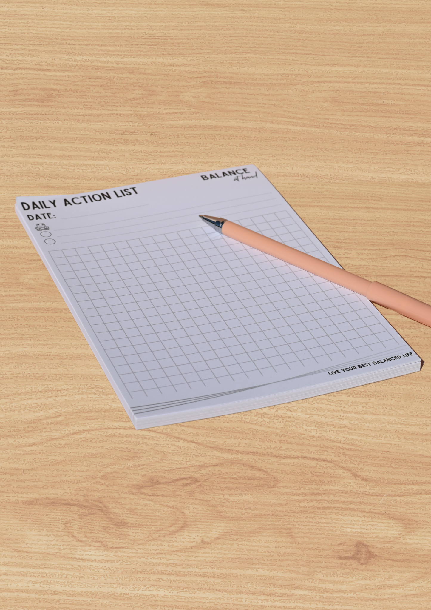 A5 Daily Action Notepad - Pack of 2