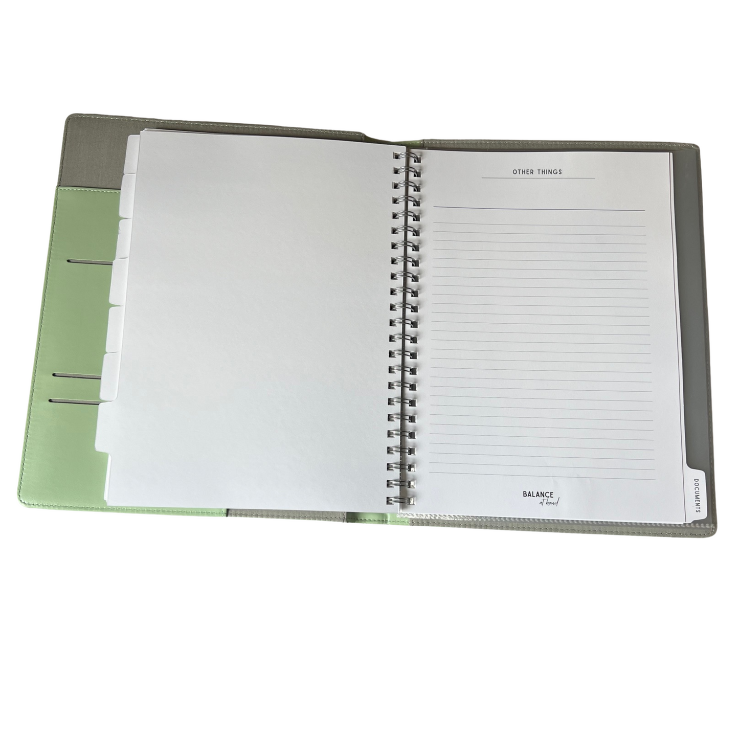 The Important Life Document Folder - Eucalyptus